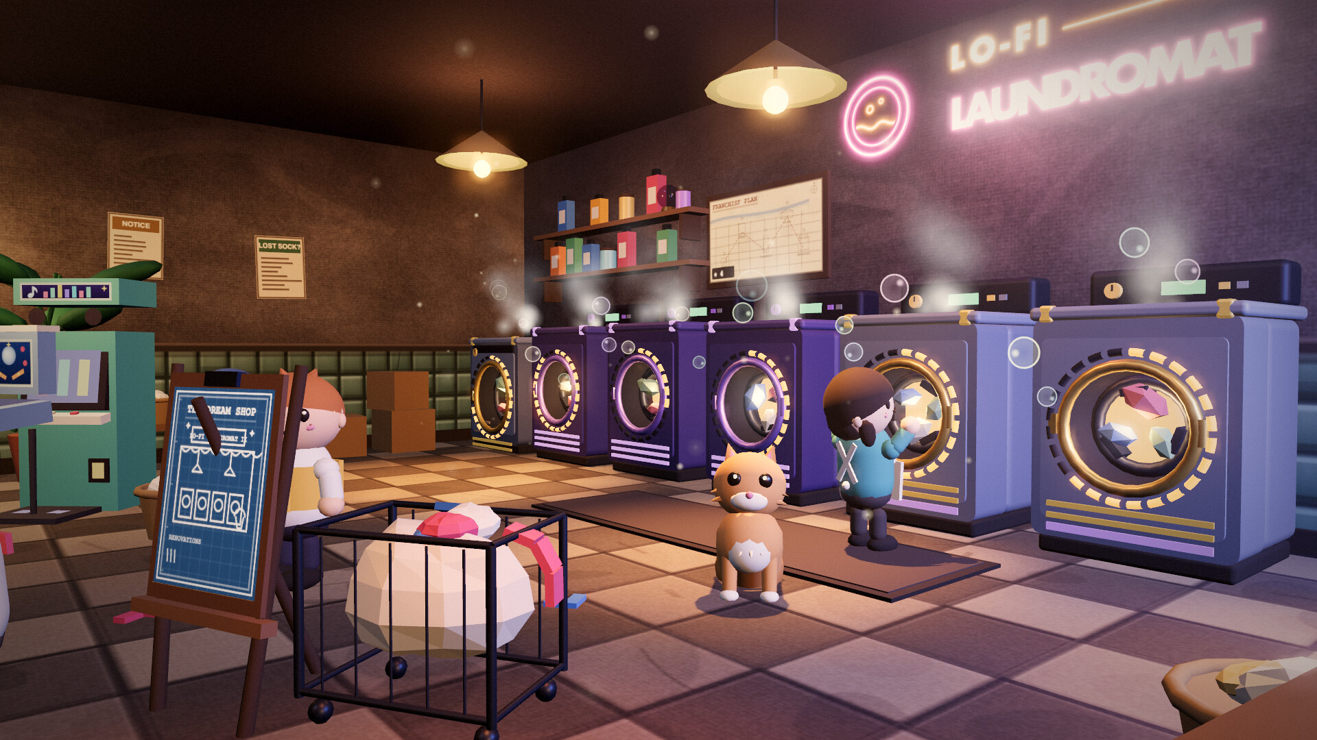 Lo-Fi Laundromat screenshot 3