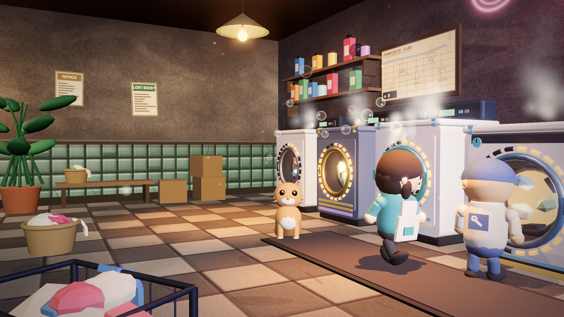 Lo-Fi Laundromat screenshot 2