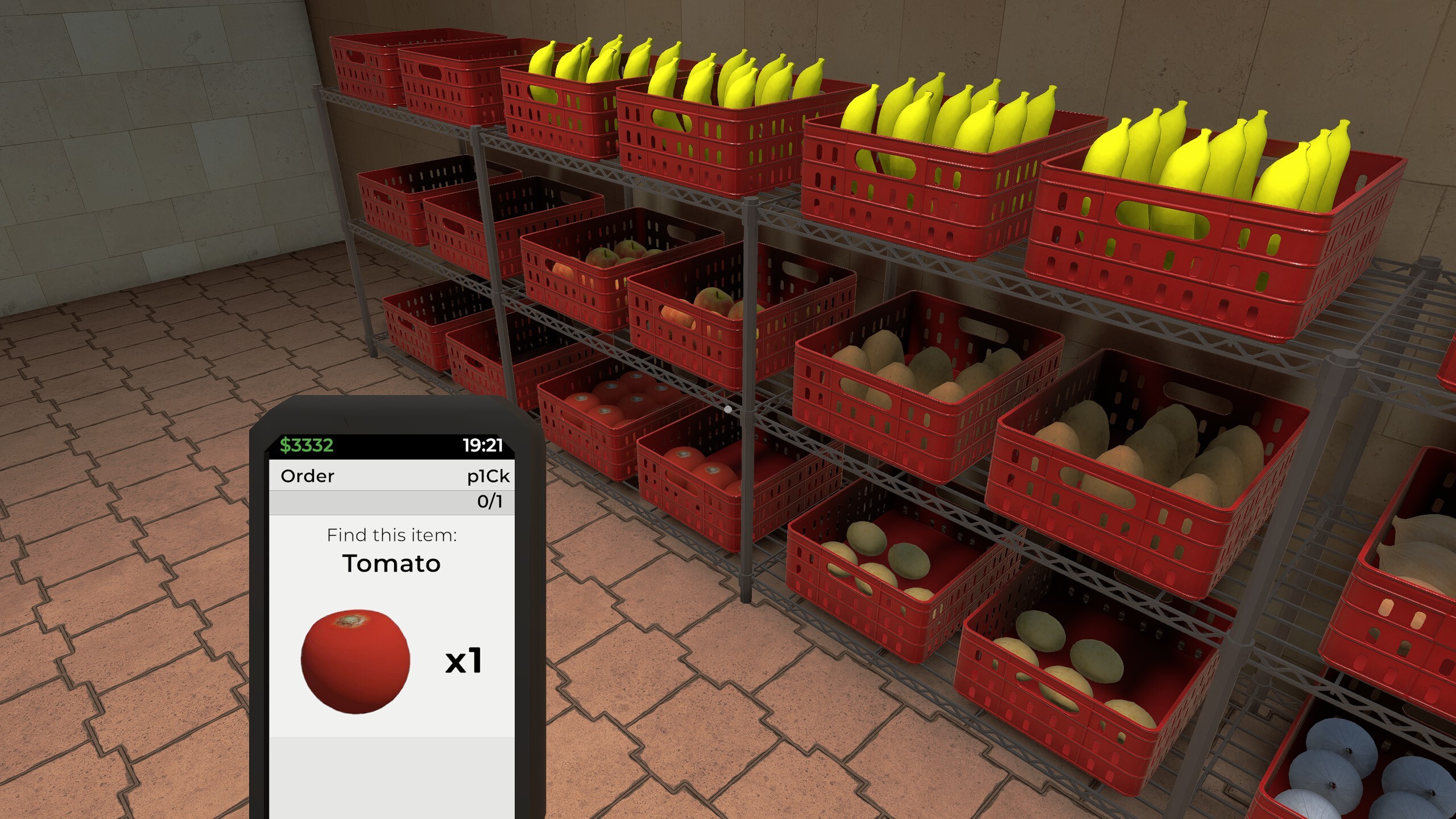Order Picker Simulator trailer