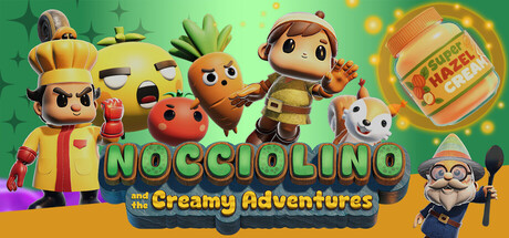 Cover art from Nocciolino & The Creamy Adventure