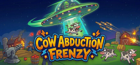 Cover art from Cow Abduction Frenzy