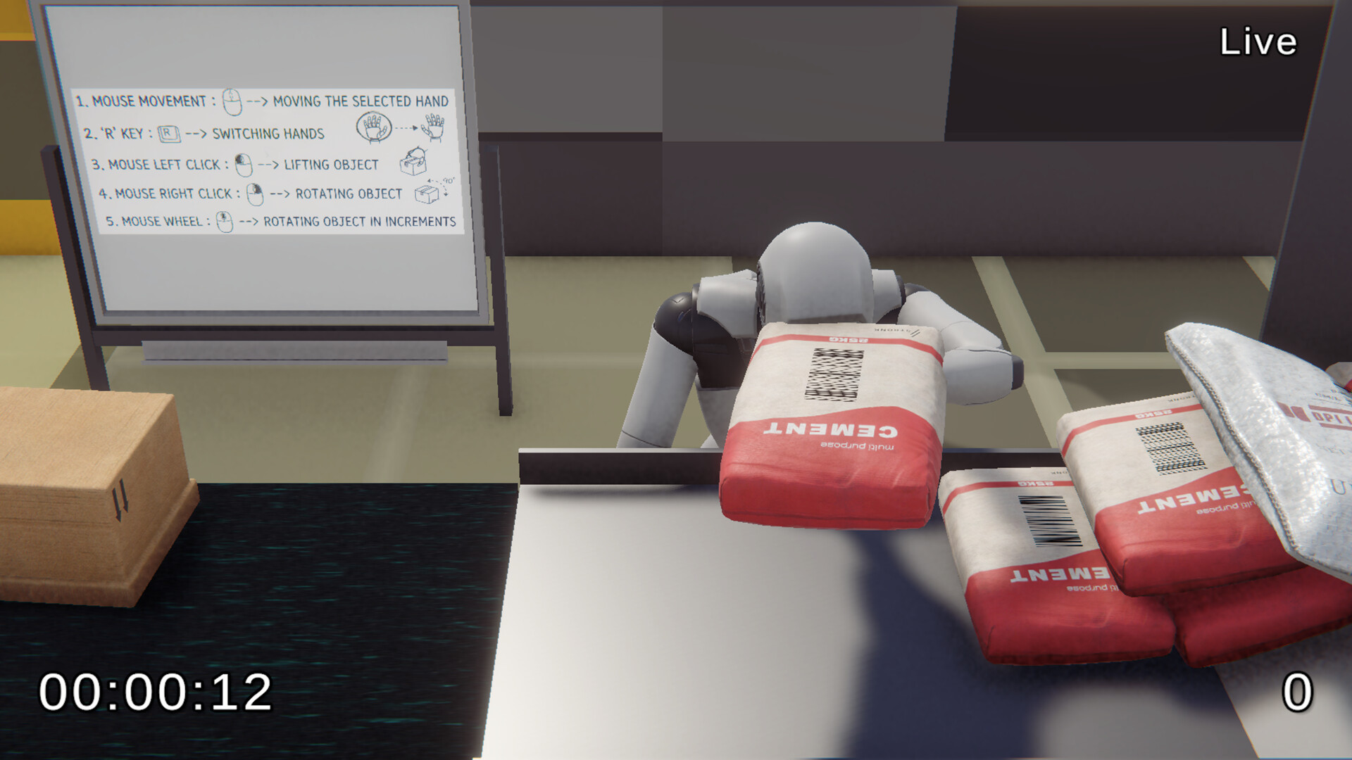 SimulLogistics: RoboHands screenshot 4