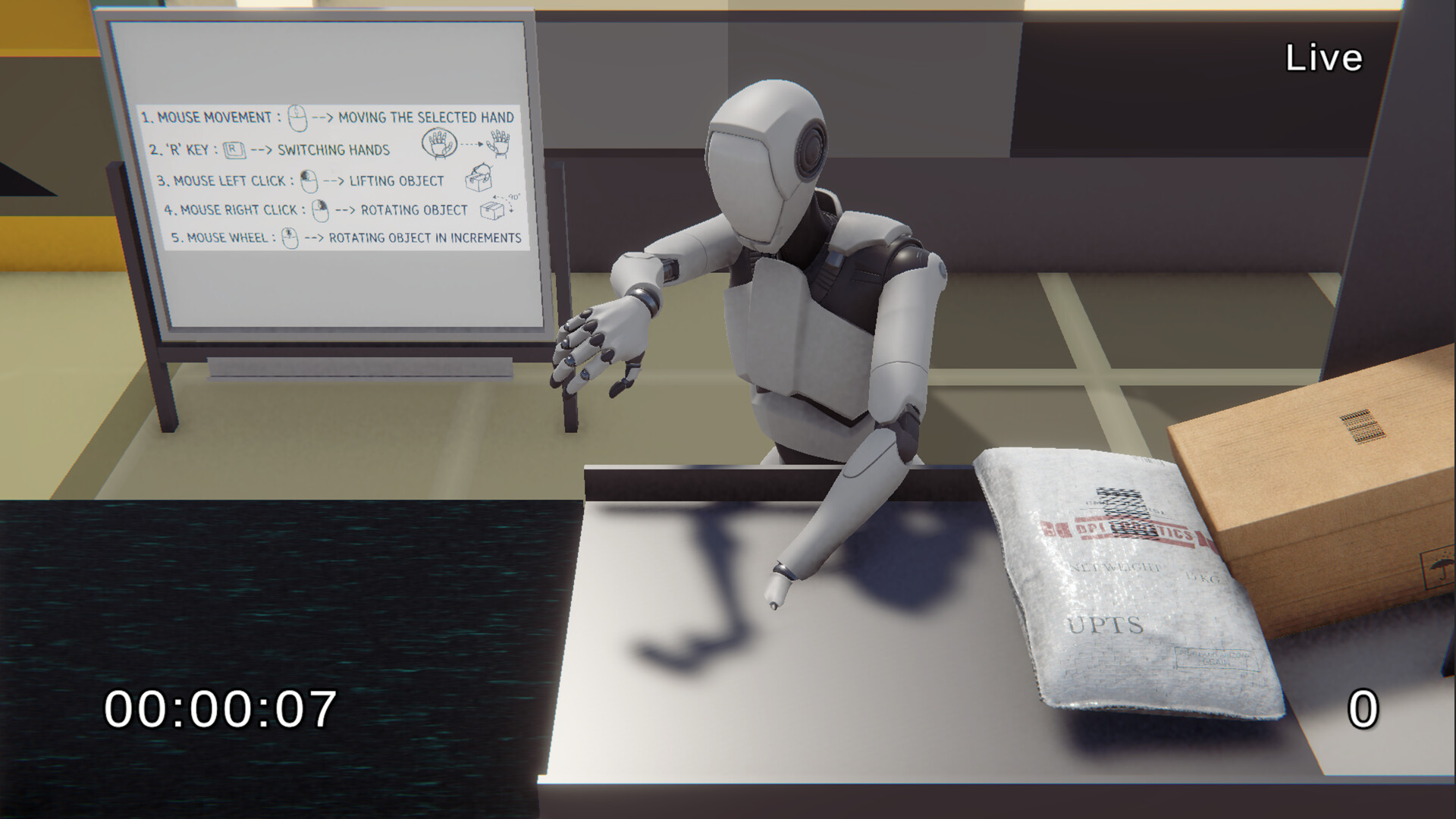 SimulLogistics: RoboHands screenshot 5