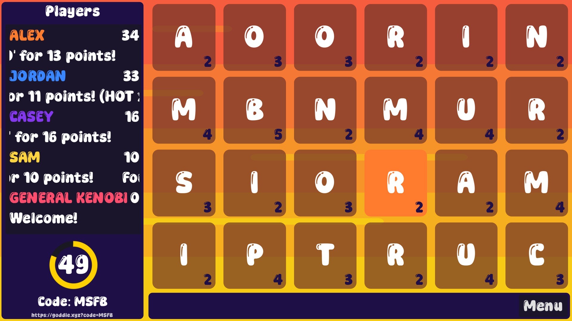 Goddle screenshot 2