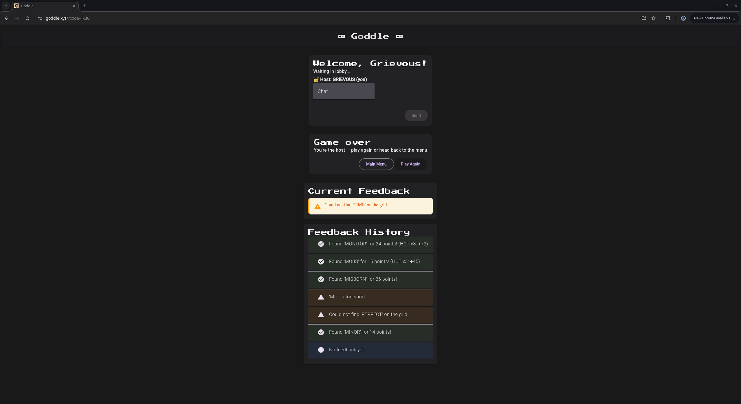 Goddle screenshot 3
