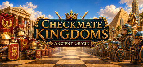 Cover art from Checkmate Kingdoms: Ancient Origin