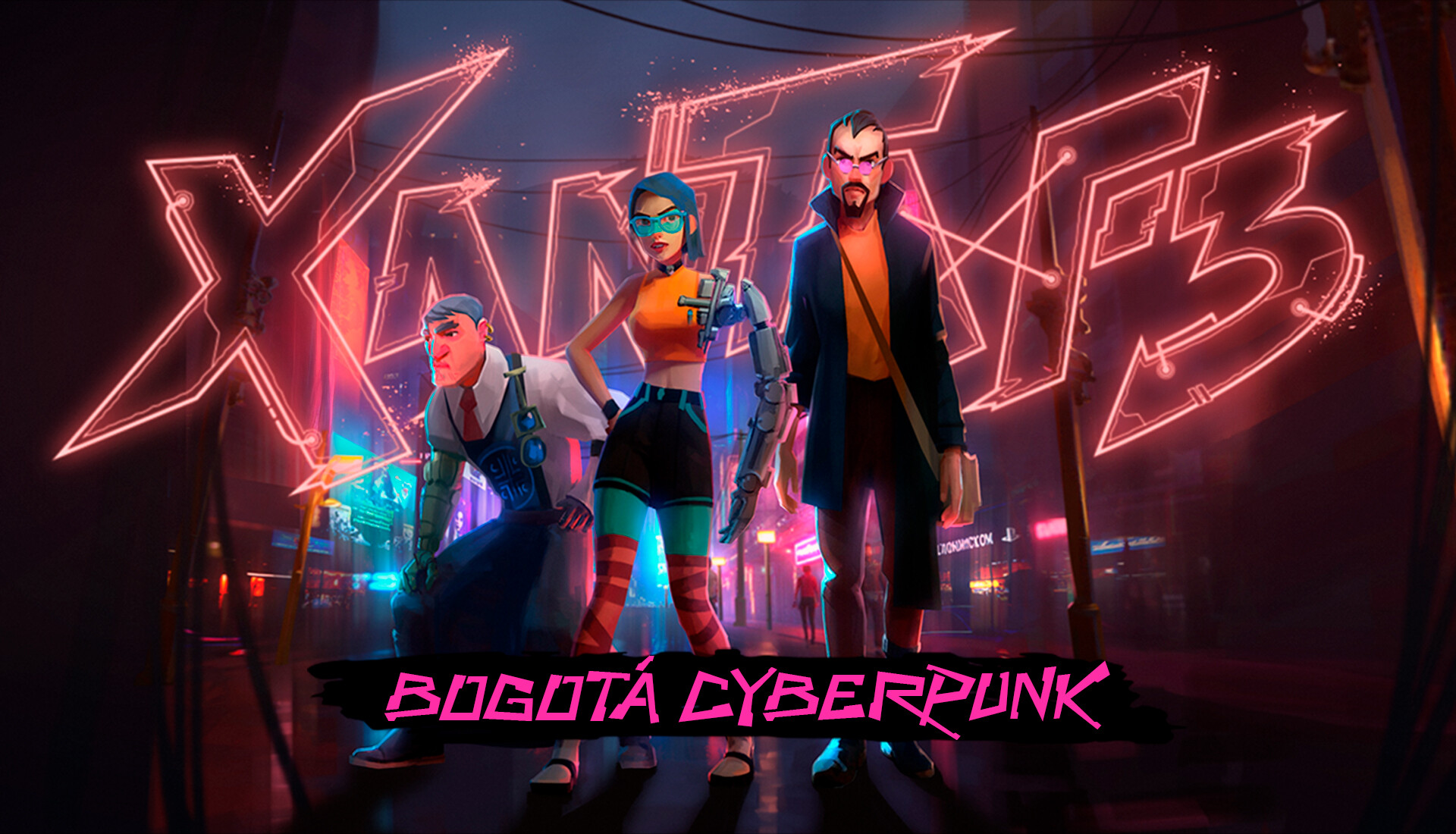 XANTAF3 Bogotá Cyberpunk trailer