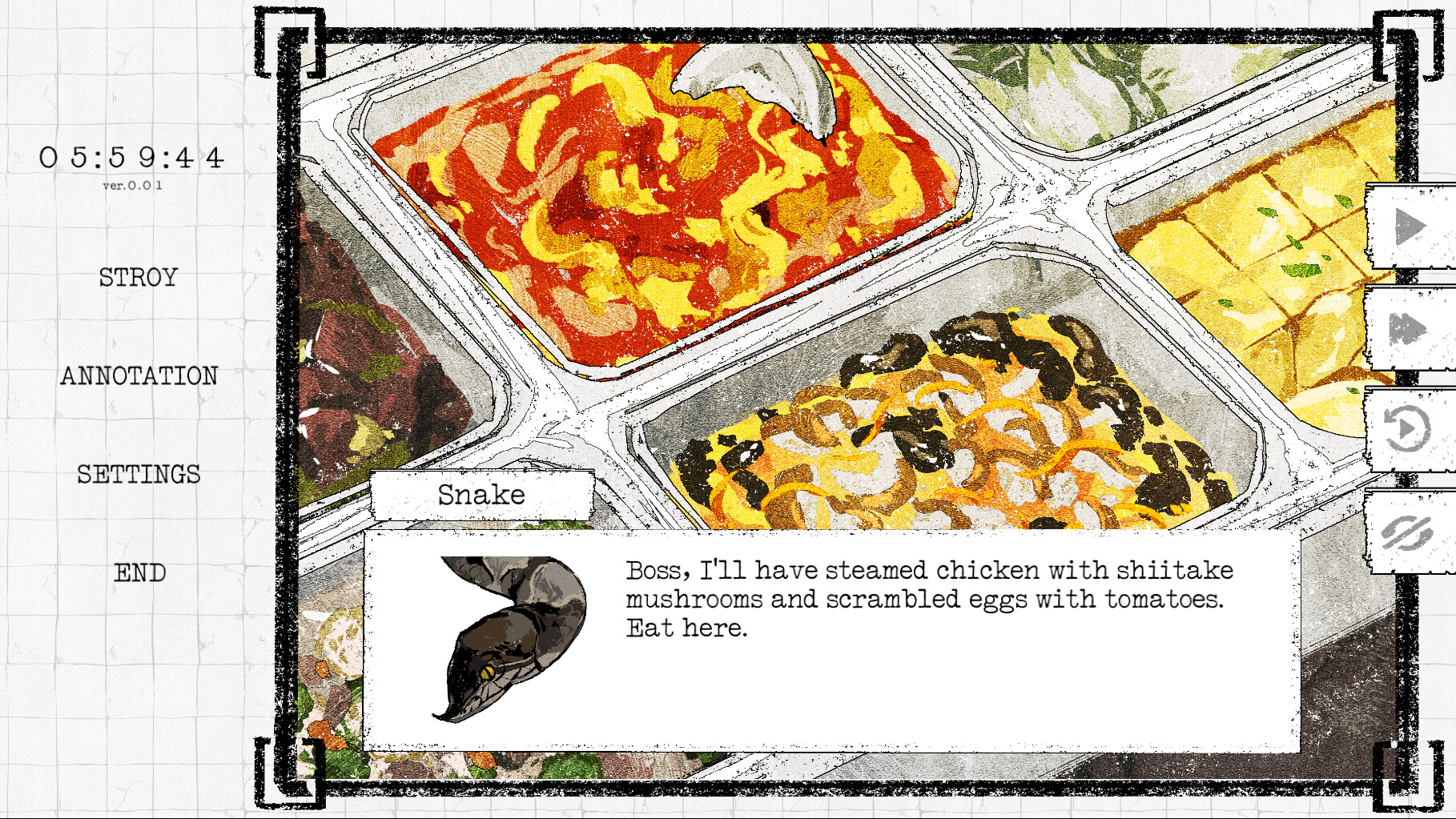 Snake With Bird trailer