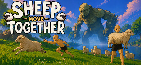 Sheep Move Together