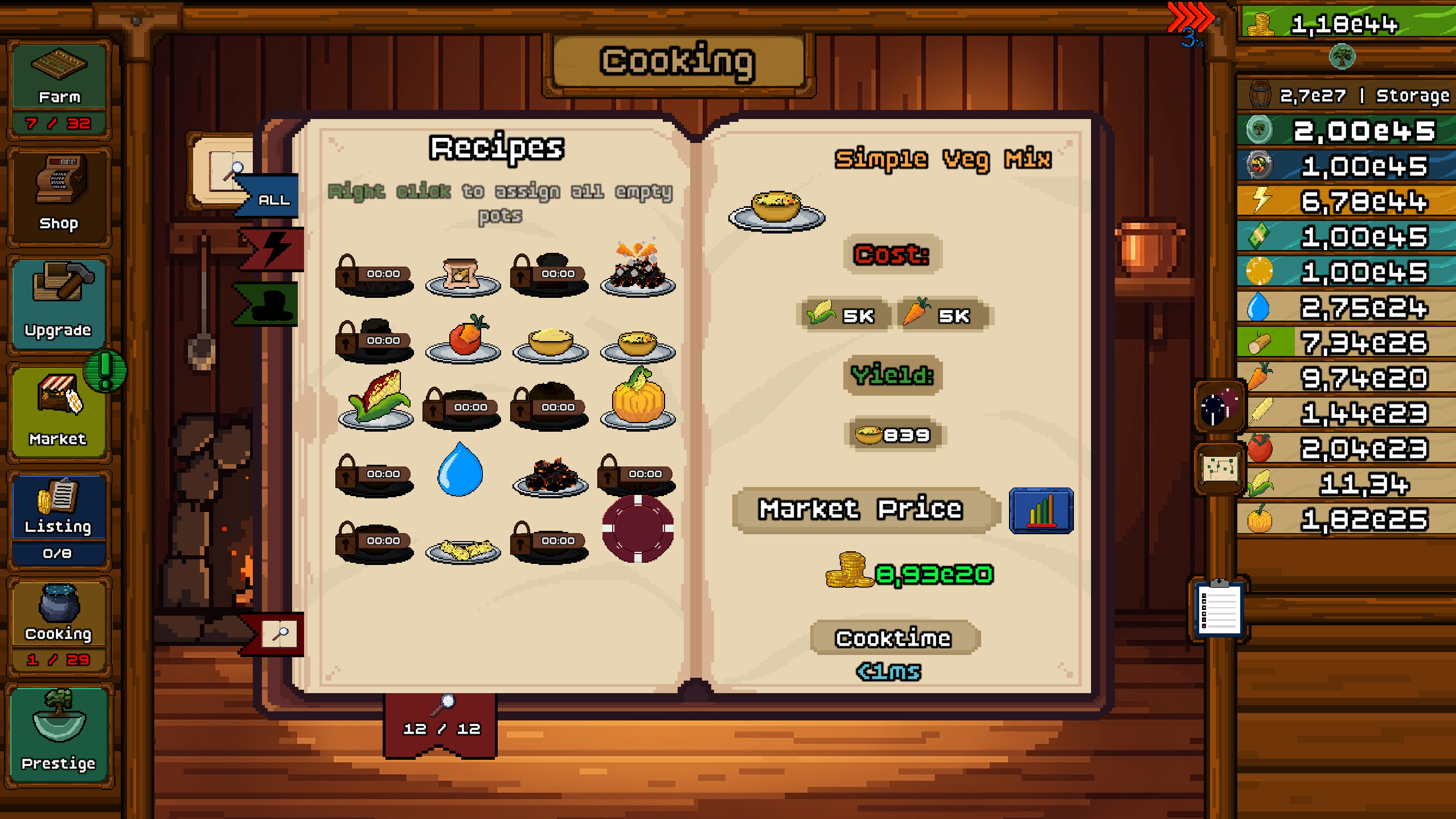 Marketfield Idle screenshot 4