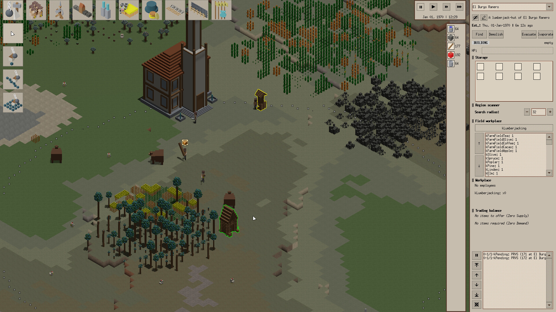 Routes and Forges screenshot 1