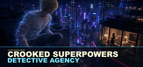 Cover art from Crooked Superpowers Detective Agency
