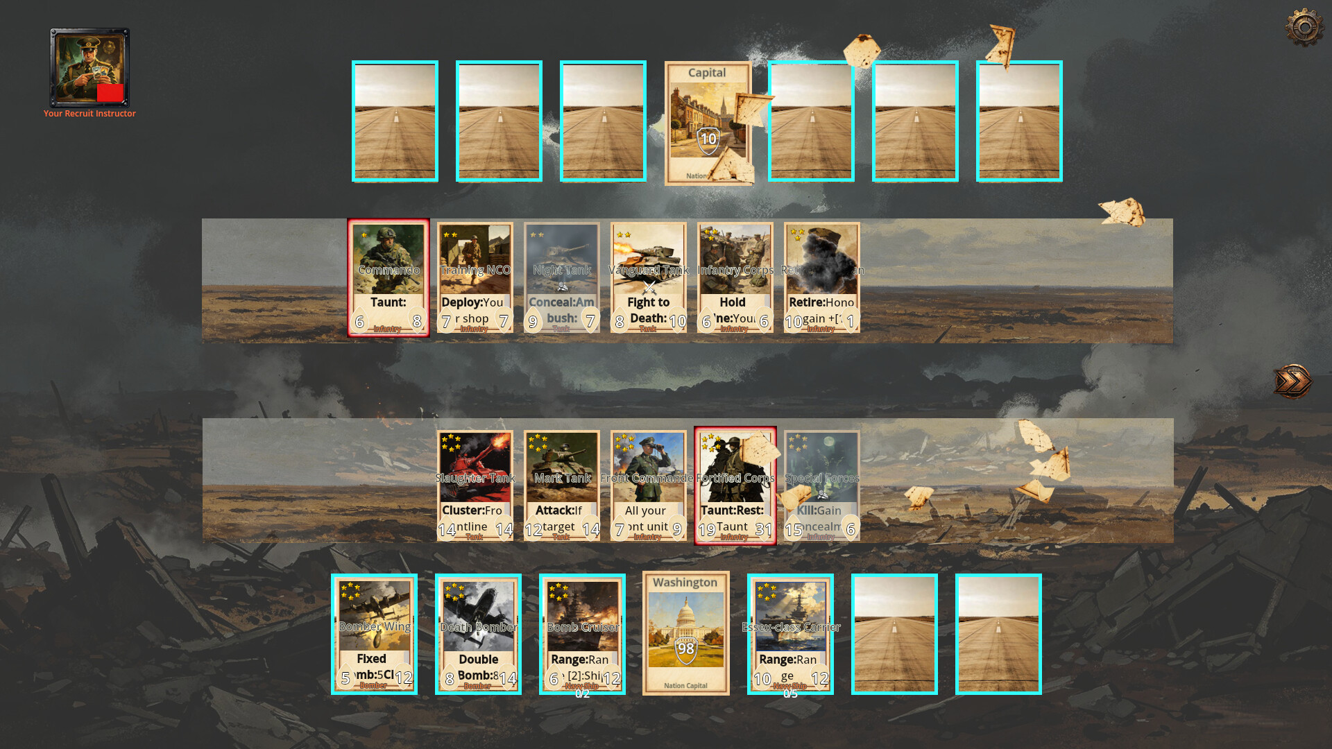 World War II Auto Battler trailer