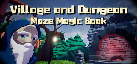 Cover art from 村与地下城-迷宫魔法书 Village and Dungeon-Maze Magic Book