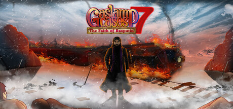 Cover art from Gaslamp Cases 7: The Faith of Rasputin