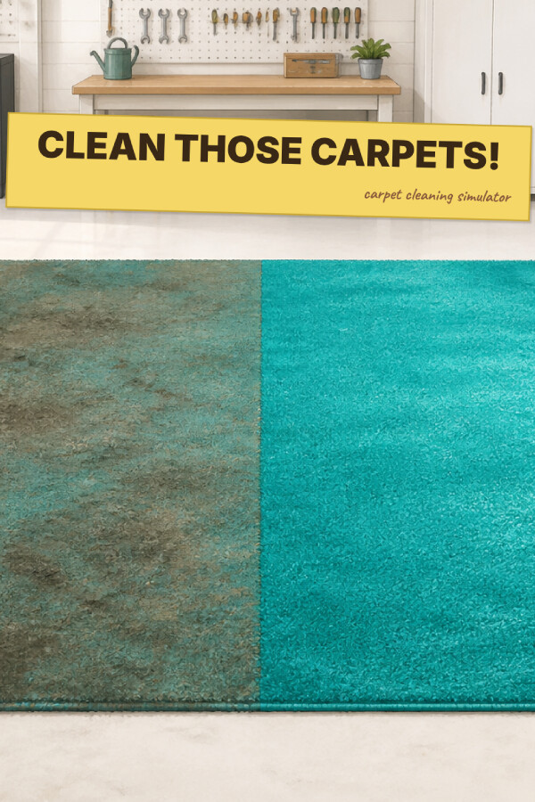 Clean Those Carpets! - Carpet Cleaning Simulator
