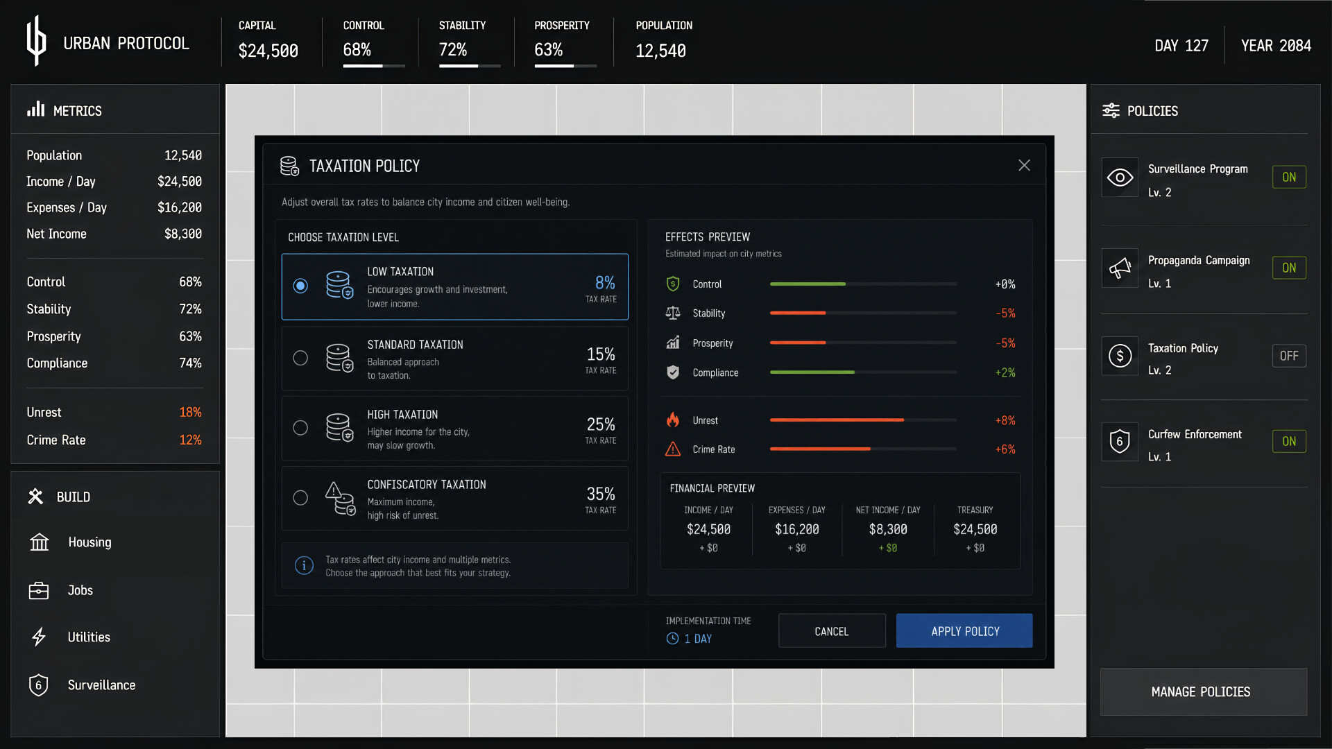 Urban Protocol screenshot 2