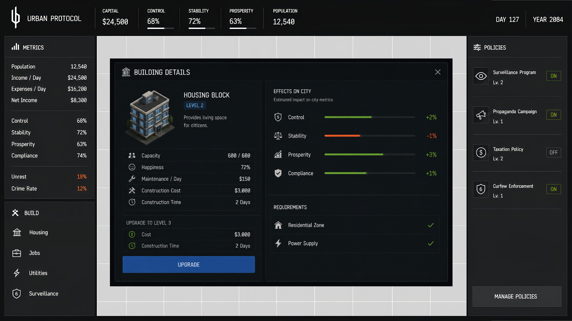 Urban Protocol screenshot 4