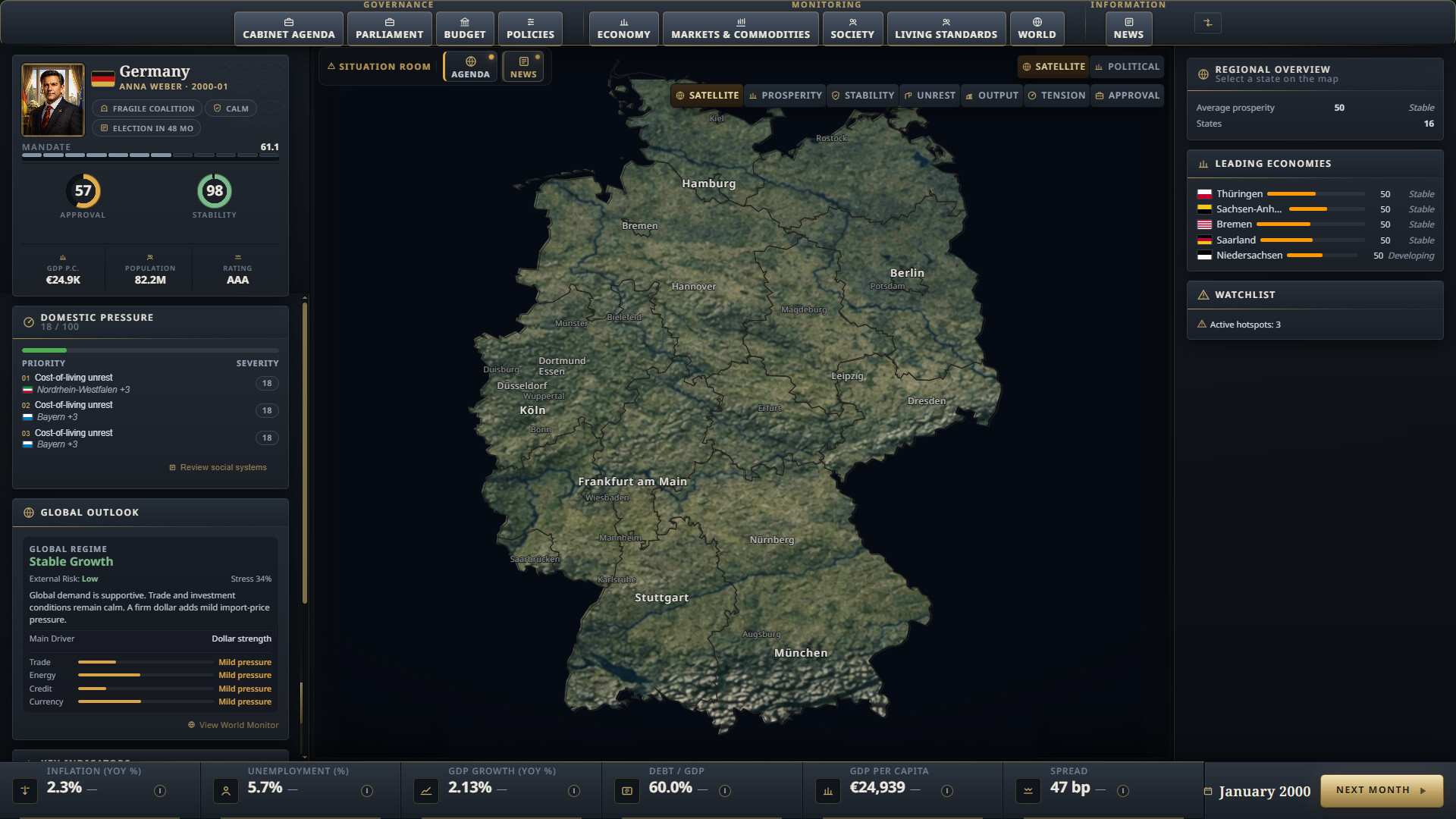 Wealth of Nations: Economic Strategy screenshot 2