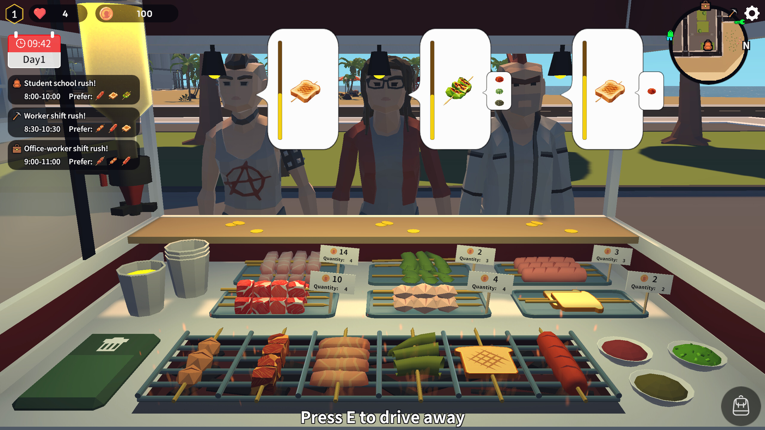 BBQ Rush screenshot 2