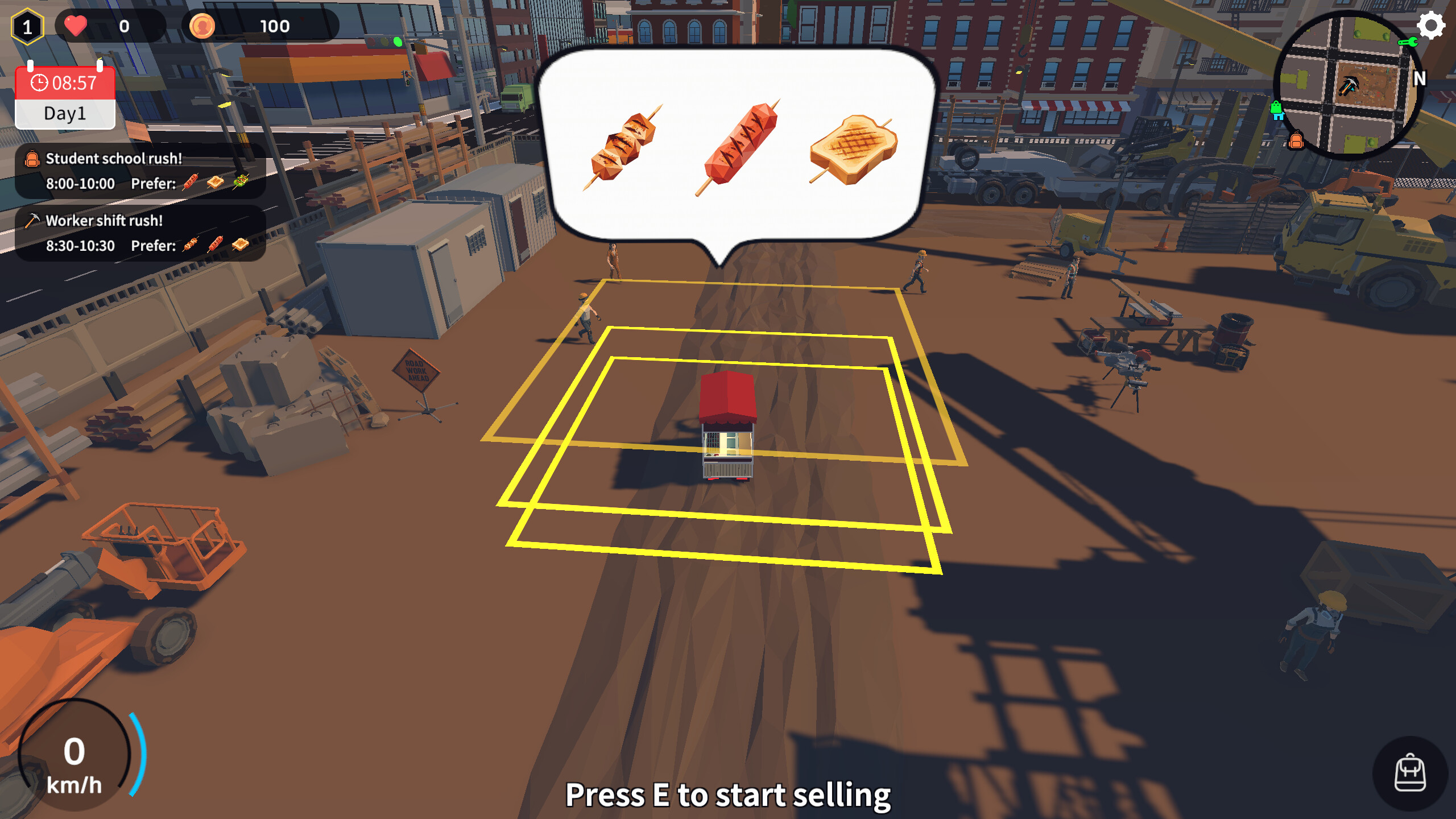 BBQ Rush trailer
