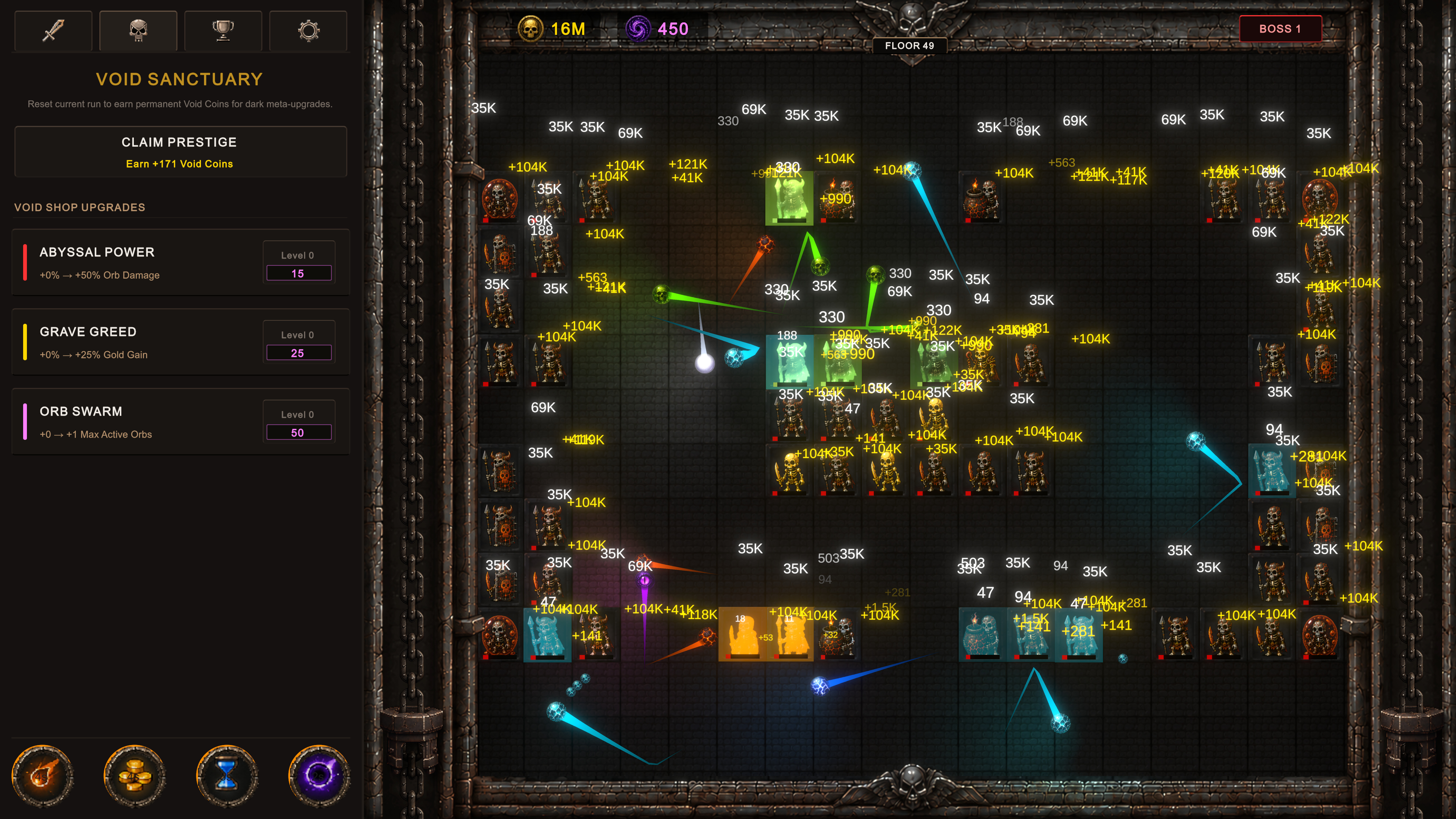 Abyssal Elevator: Idle Breaker screenshot 4