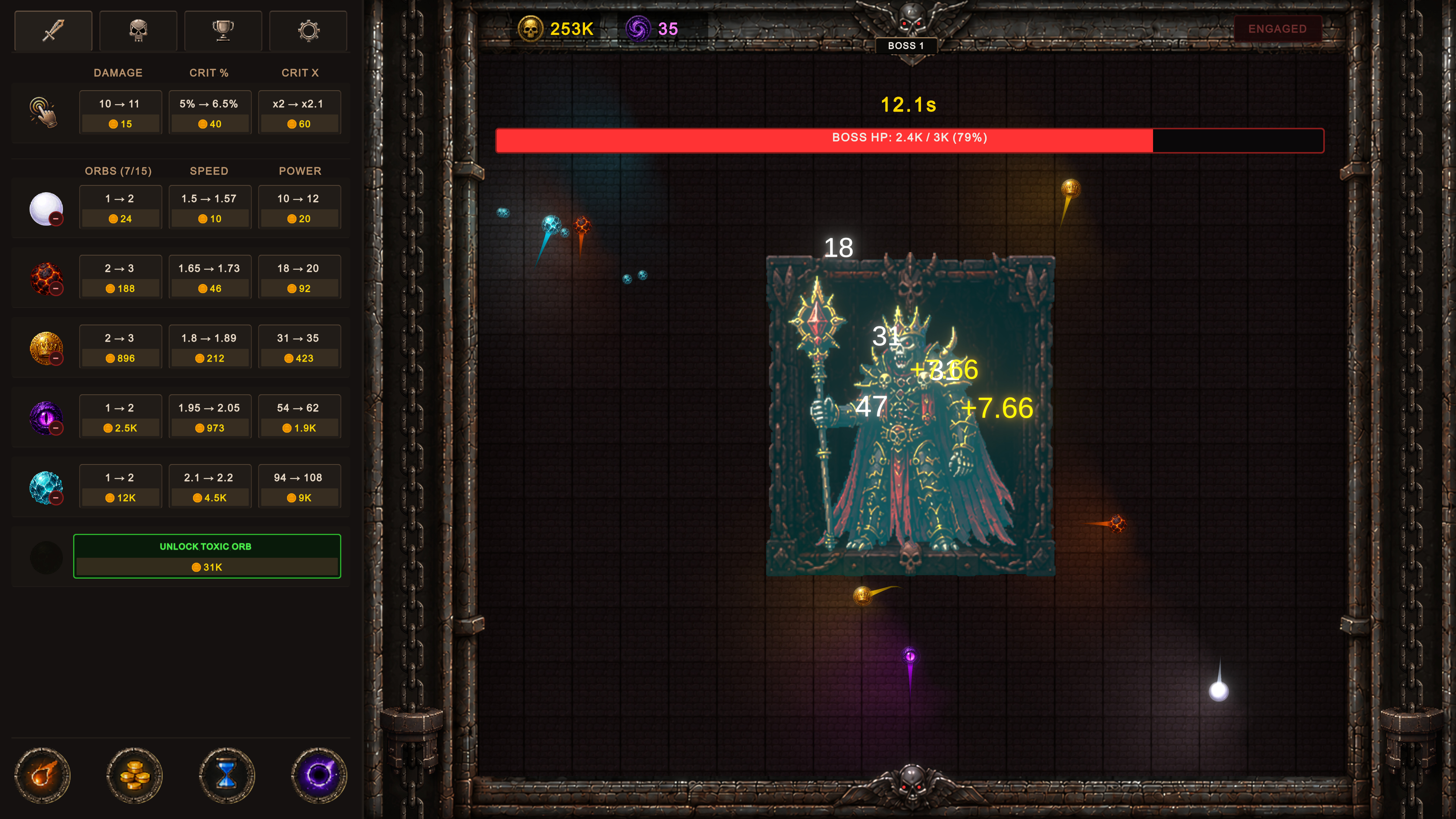 Abyssal Elevator: Idle Breaker screenshot 2
