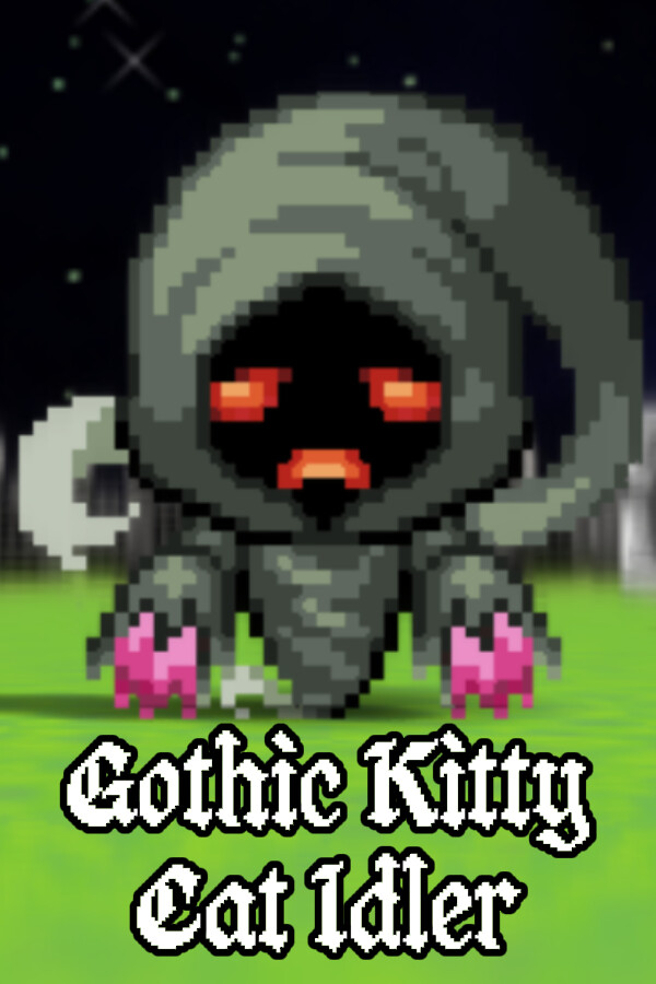 Gothic Kitty Cat Idler