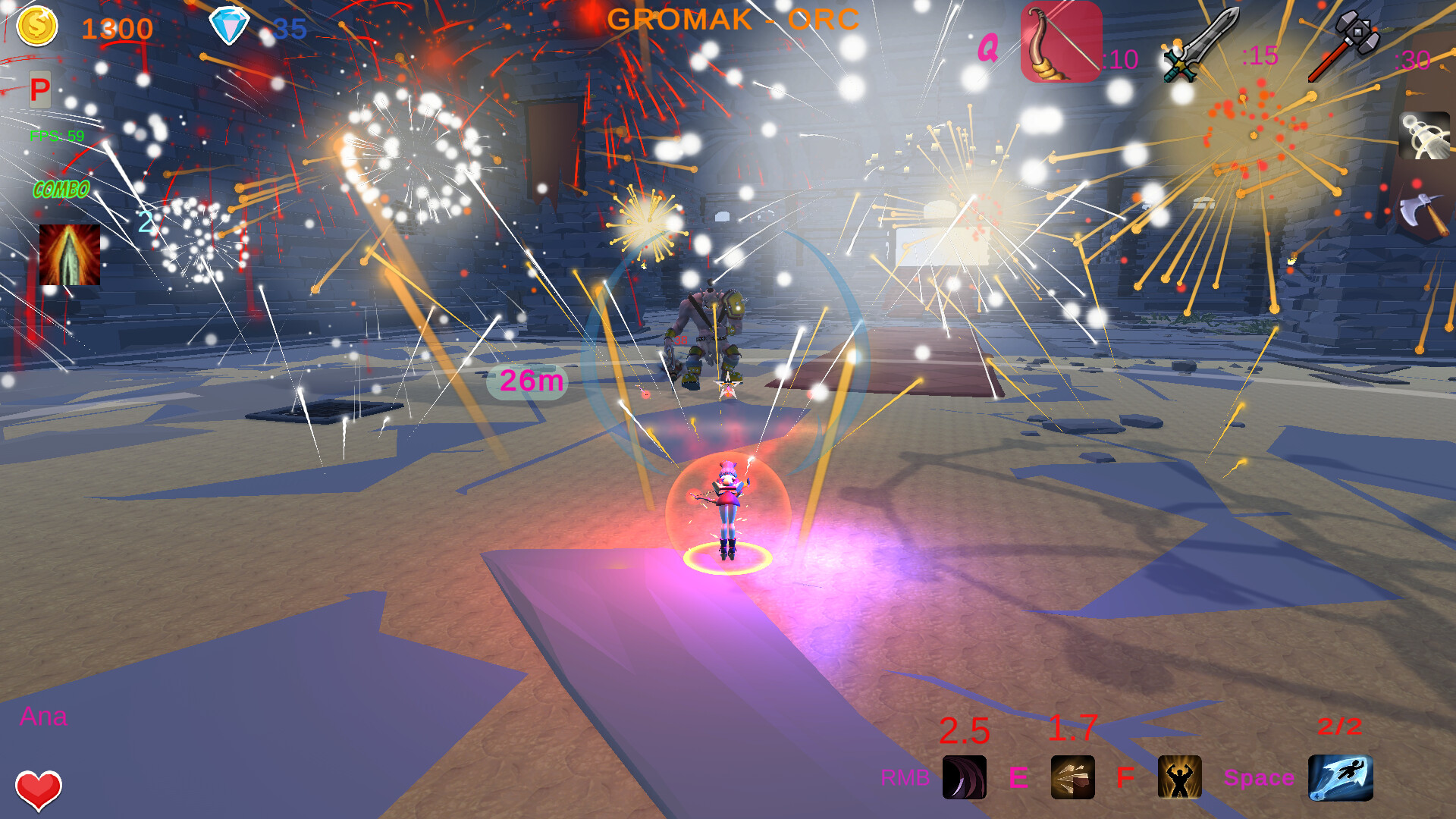 Anaa 15 Boss Challenge screenshot 2