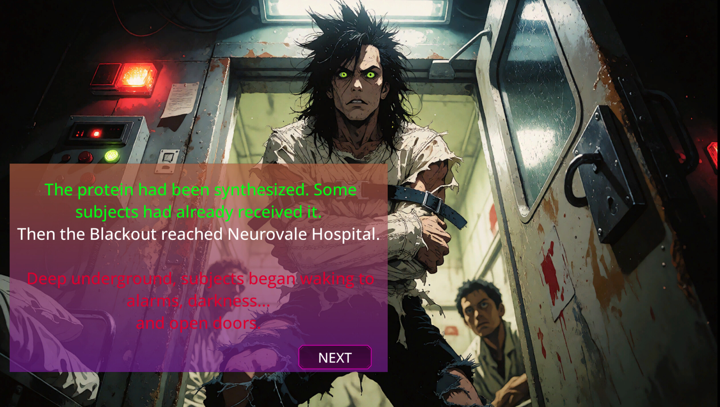 Neon Blackfall screenshot 4