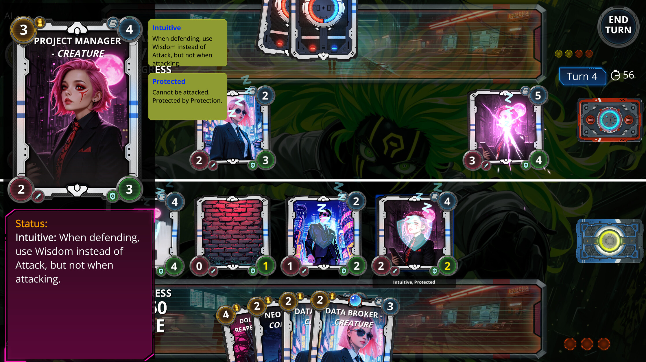 Neon Blackfall screenshot 5