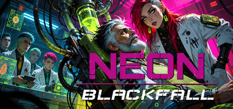 Cover art from Neon Blackfall
