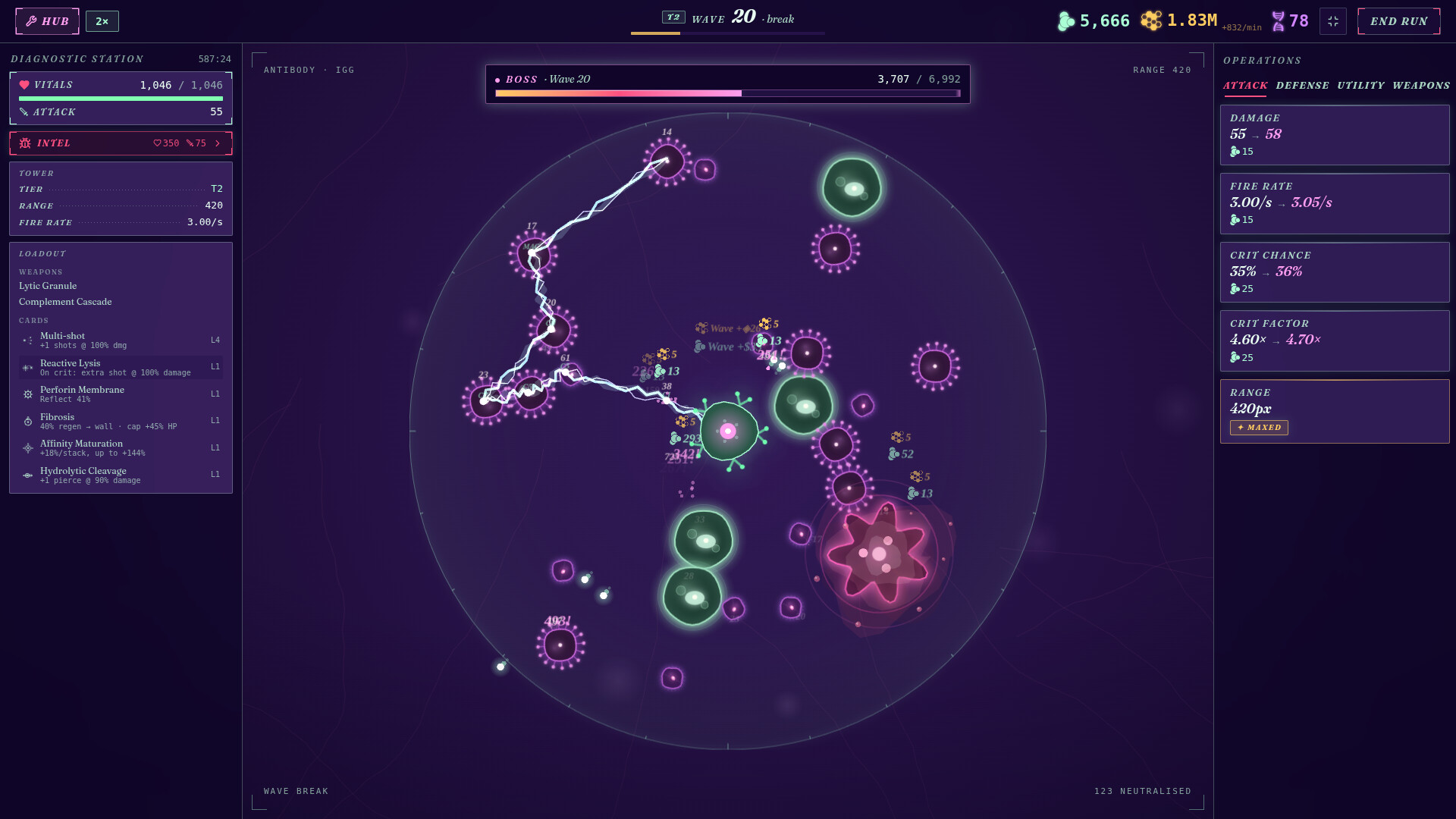 Cell Defense screenshot 1