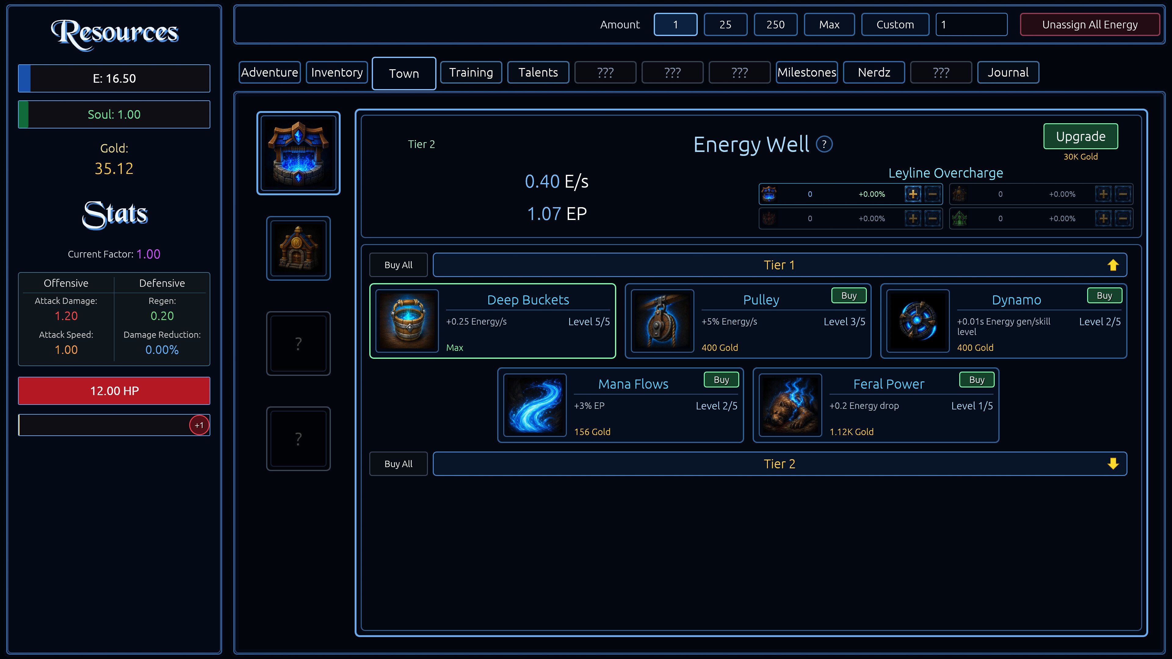 Myrenvale Idle screenshot 3