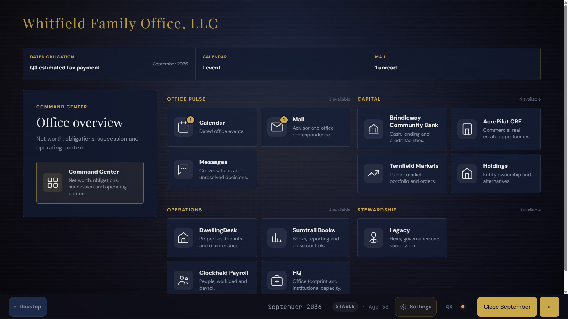 Family Office Simulator screenshot 4