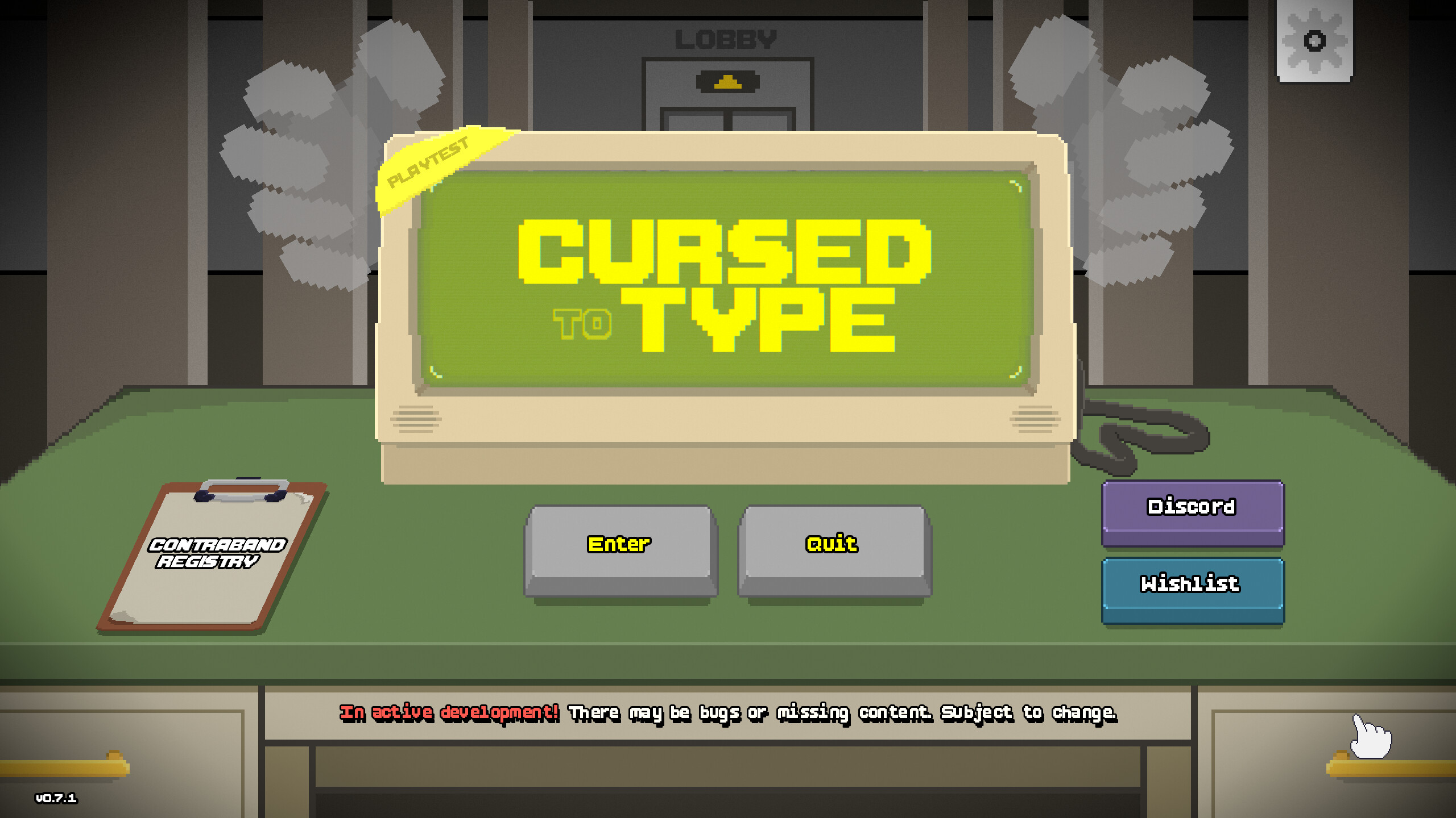 Cursed to Type screenshot 1