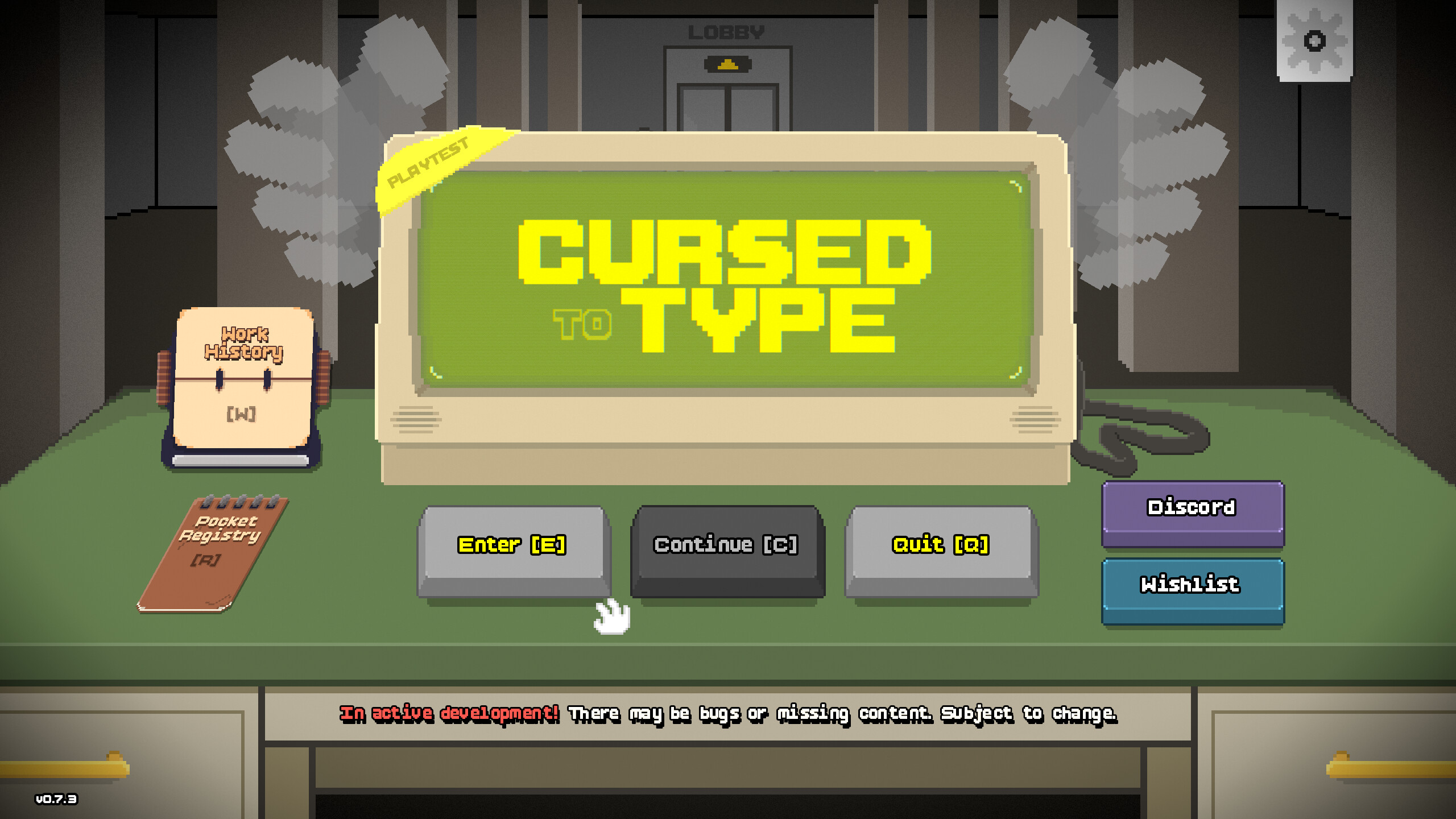Cursed to Type screenshot 1