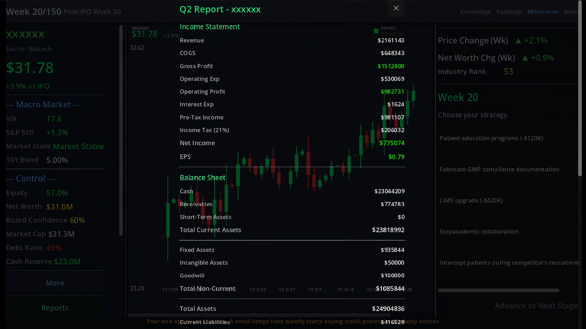 你来定股价 You chart the stock price screenshot 4