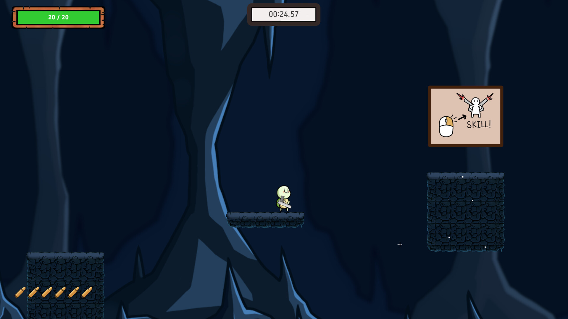 Shot Up: Turtle Gun Jump screenshot 2