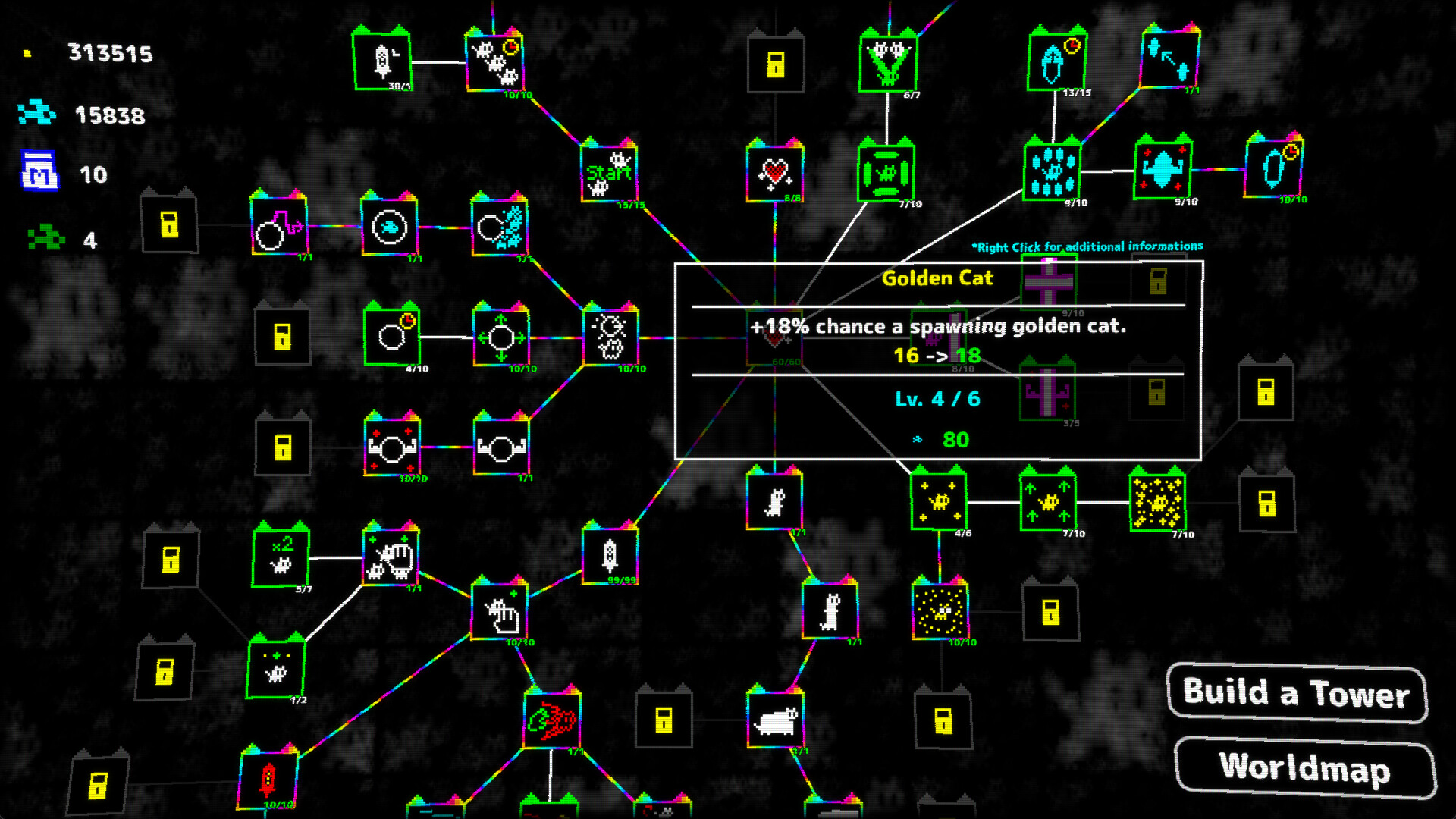 Build a Cat Tower to reach the Fish screenshot 2