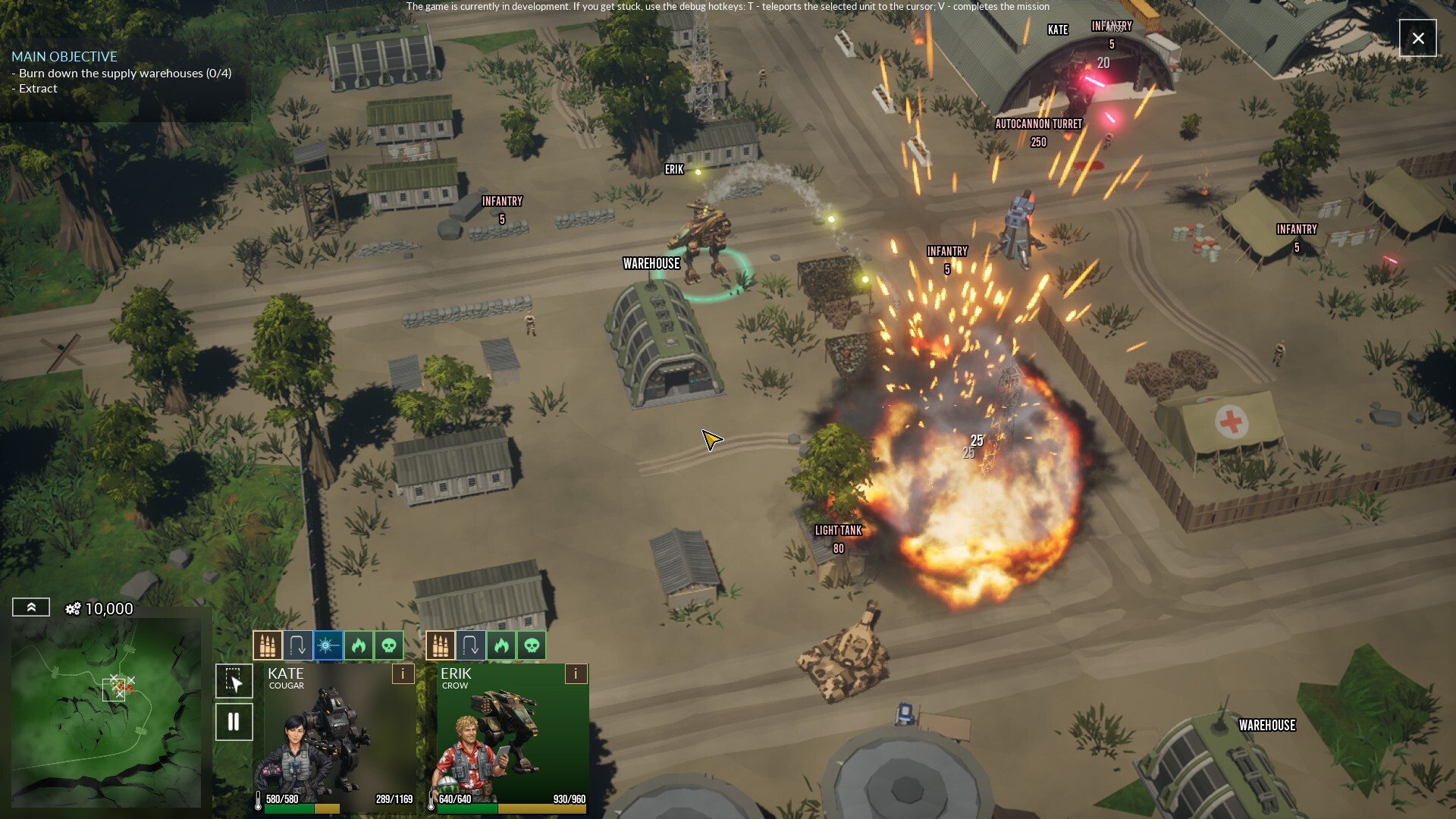 Merc Commander screenshot 2