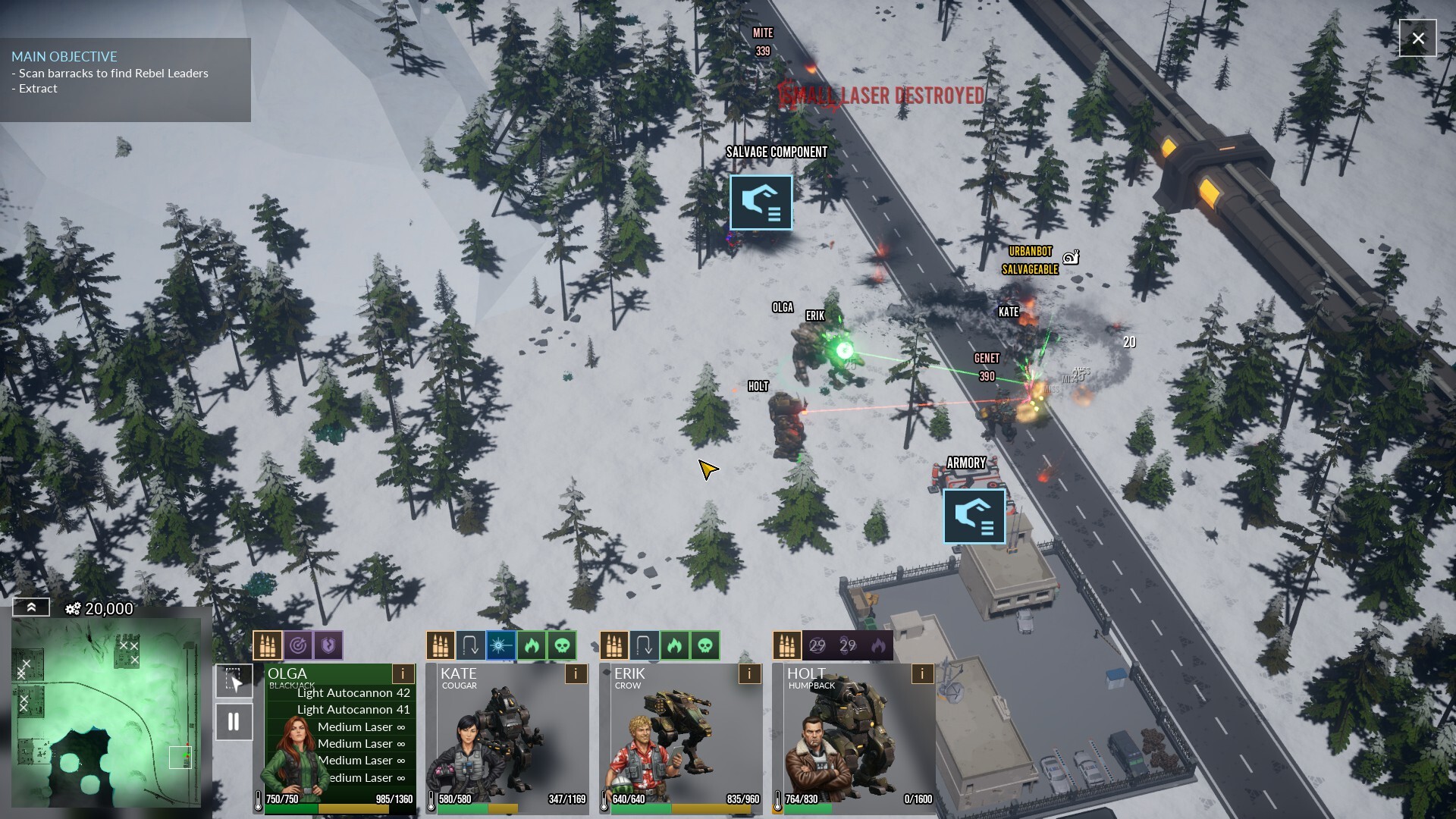 Merc Commander screenshot 4