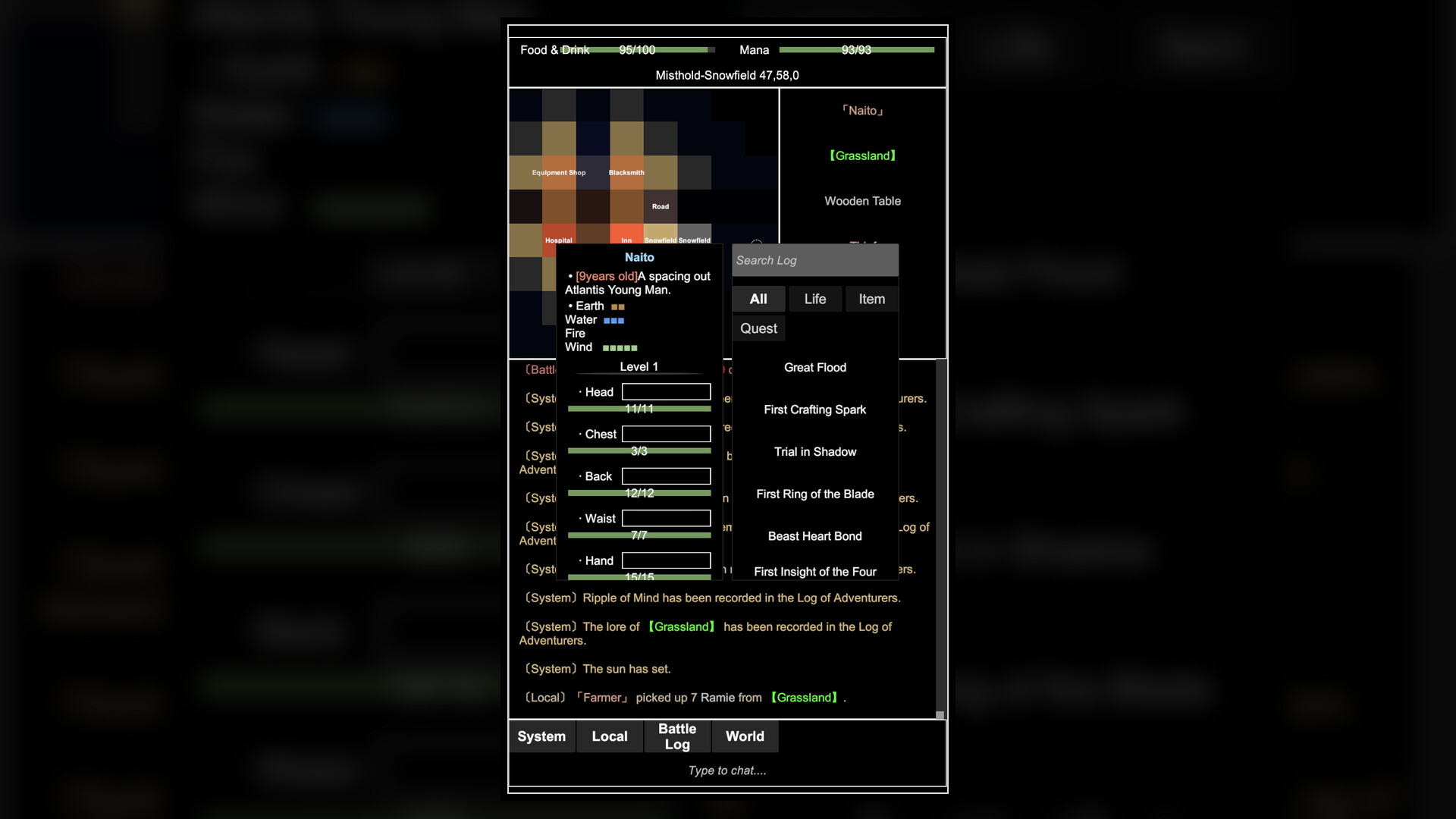 Log of Adventurers screenshot 2