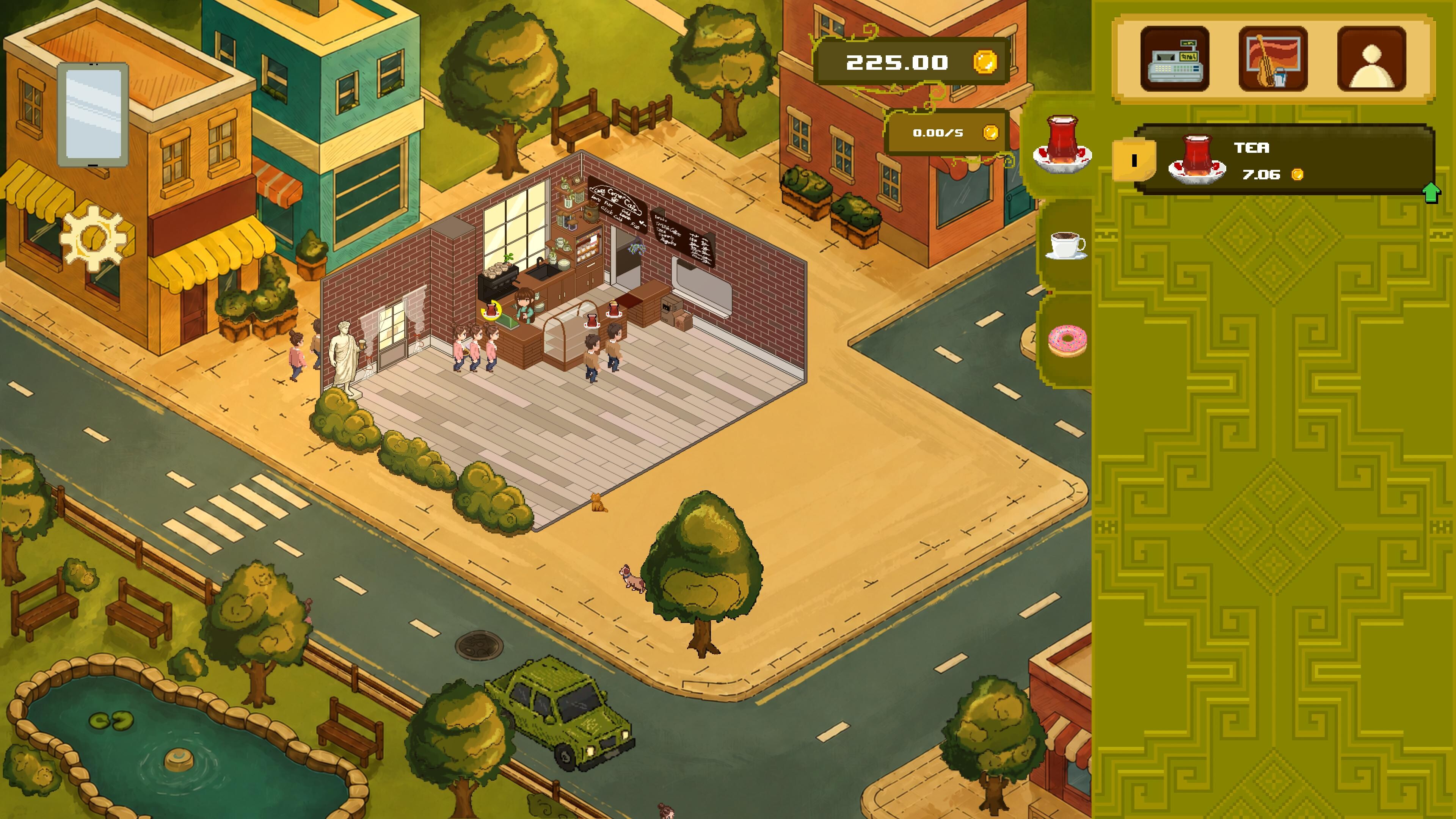 Cozy Corner Cafe trailer