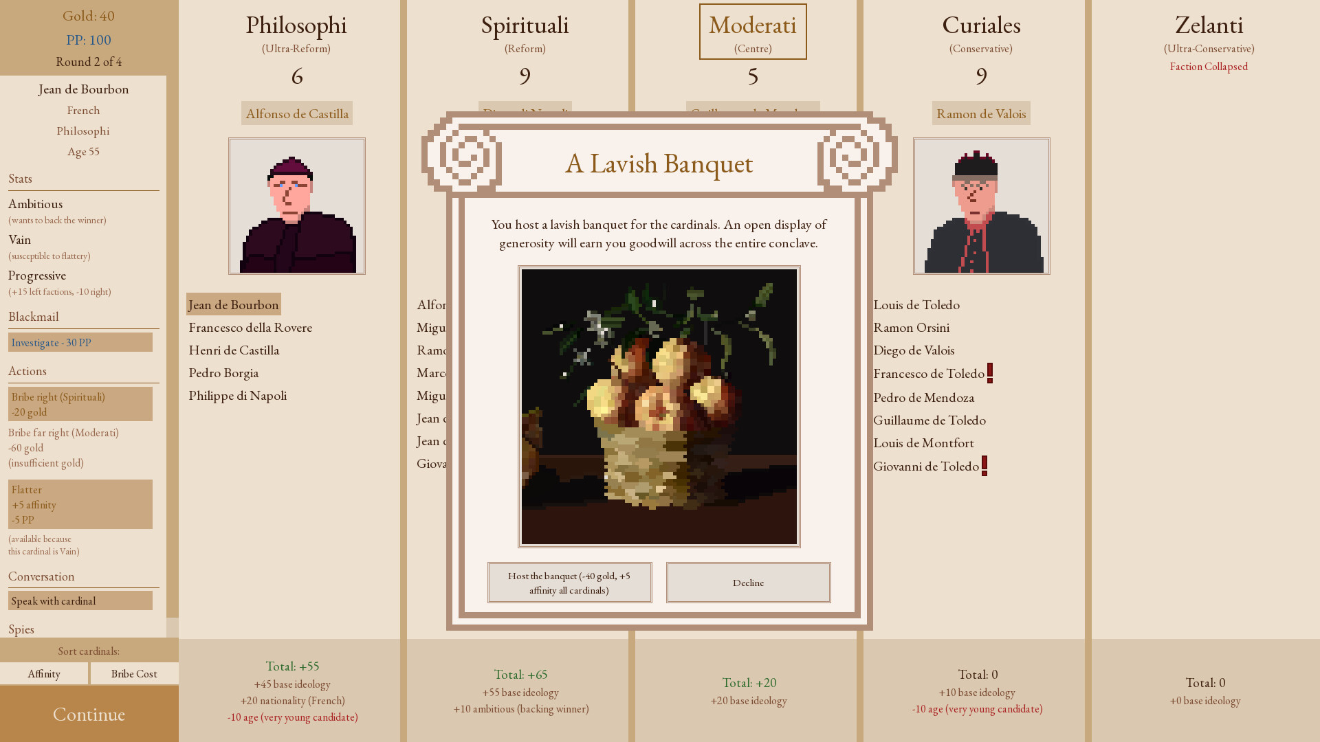 Papabile screenshot 2