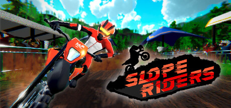 Cover art from Slope Riders - A Motorbike Escapade