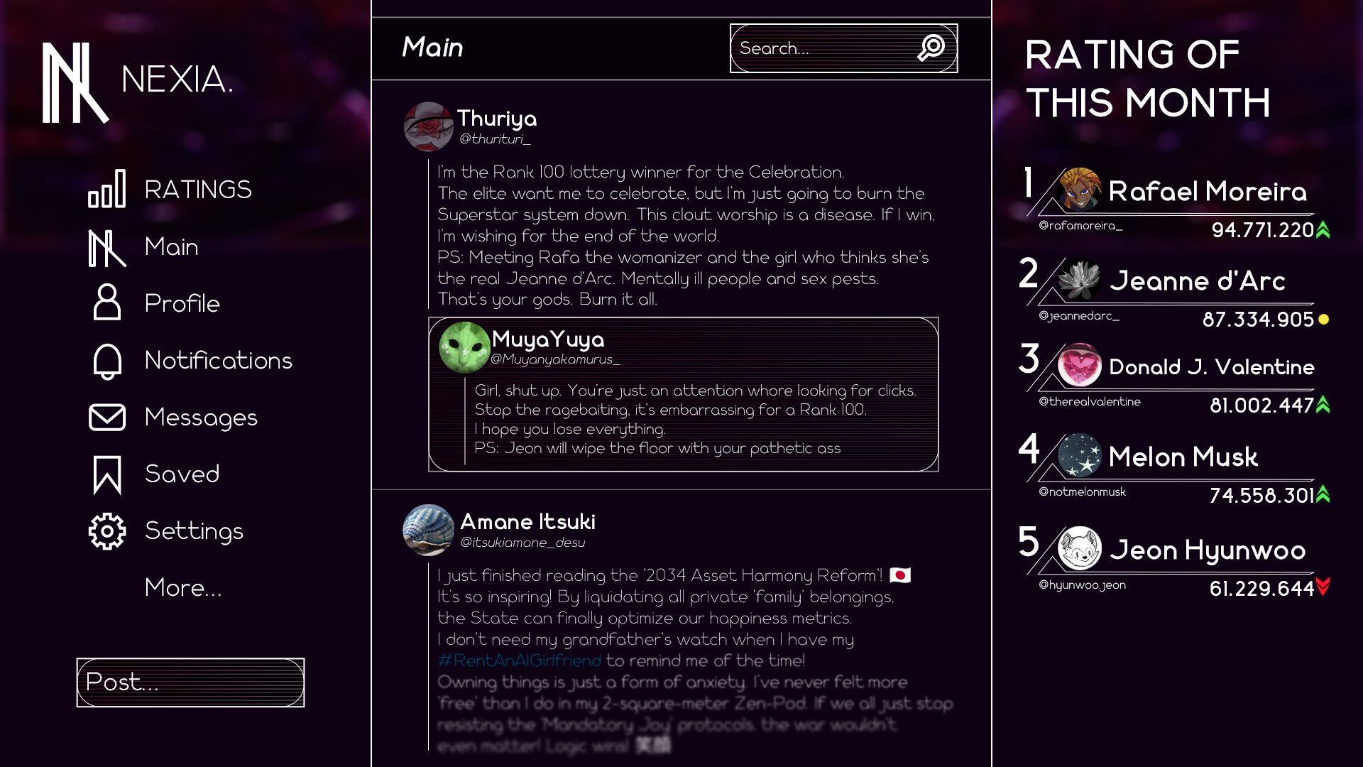 DEAD INTERNET THEORY: SUPERSTARS screenshot 3