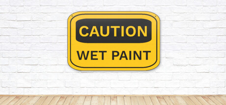 CAUTION WET PAINT