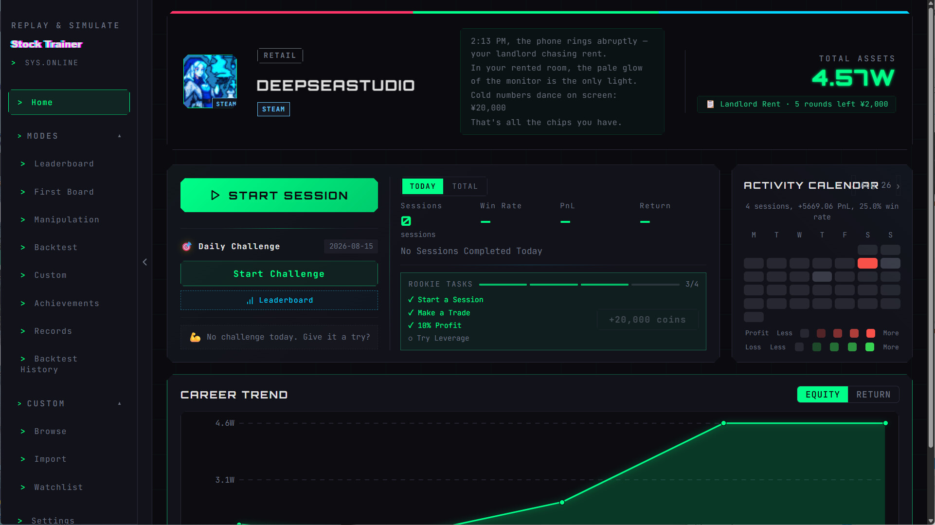 StockTrainer screenshot 5