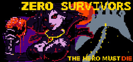 Cover art from Zero Survivors: The Hero Must Die